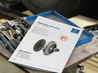 Foto Sua marca para um trabalho bem feito. Todas a vantagens da marca DT Spare Parts para profissionais de oficina em um relance.